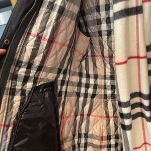 Burberry coat. Rarely used Size M